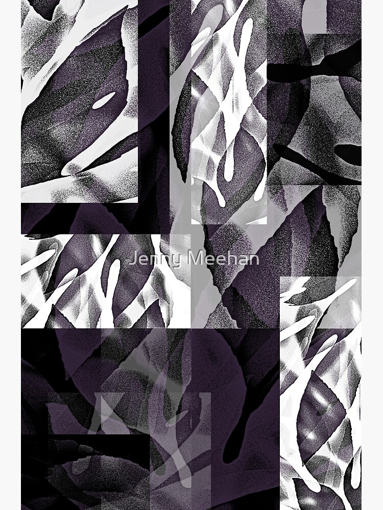 Fatsia Japonica Abstract by Jenny Meehan by jennyjimjams
