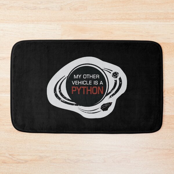 Item preview, MY OTHER VEHICLE IS A PYTHON designed and sold by Madjack Tees Kiwi SuperStore.