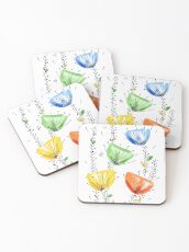 Wildflowers Coasters