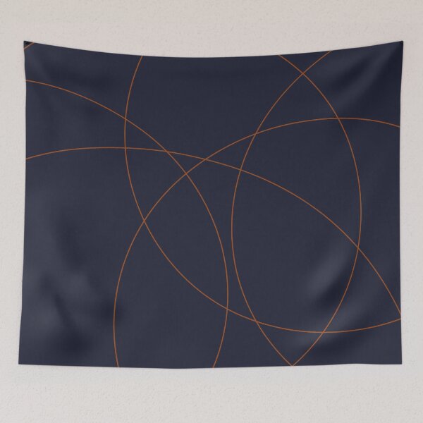 Item preview, Navy & Rust A designed and sold by BlertaDK.
