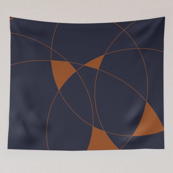 Item preview, Navy & Rust B designed and sold by BlertaDK.