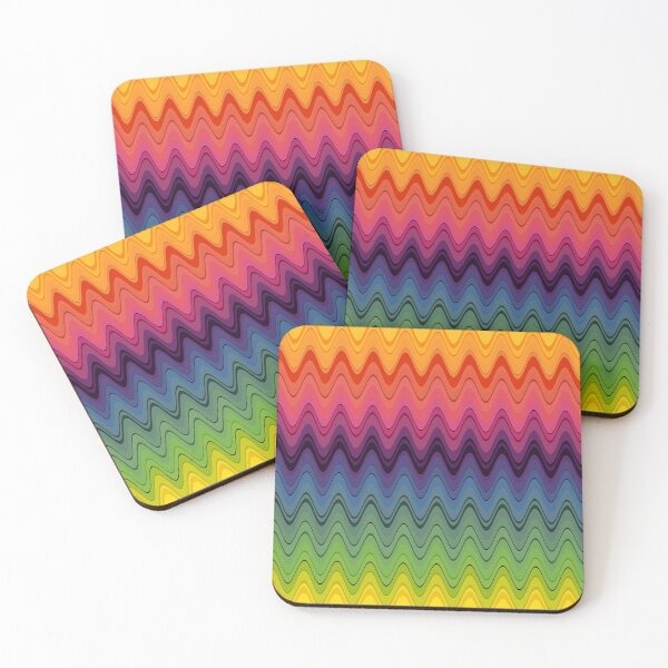 Item preview, Rainbow waves pattern horizontal designed and sold by WesternExposure.