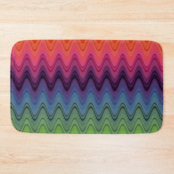 Item preview, Rainbow waves pattern horizontal designed and sold by WesternExposure.