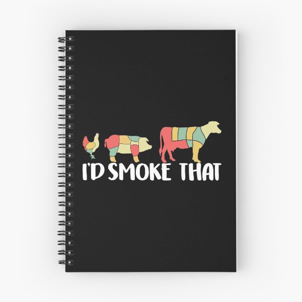 Item preview, I'd Smoke That Head Restaurant Chef Gift Idea designed and sold by haselshirt.