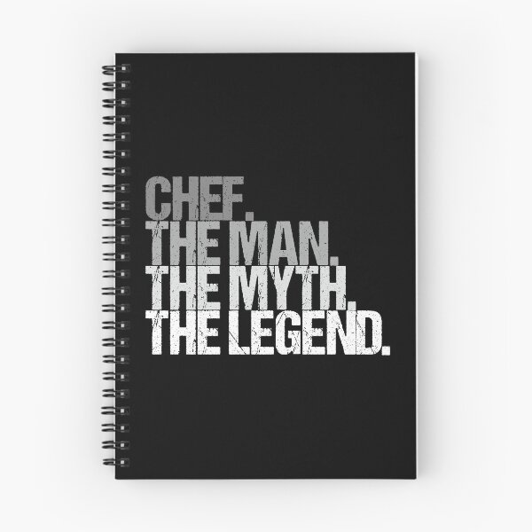 Item preview, Chef The Man The Myth The Legend Gift Idea designed and sold by haselshirt.