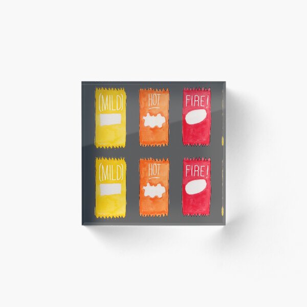 Saucy Acrylic Block