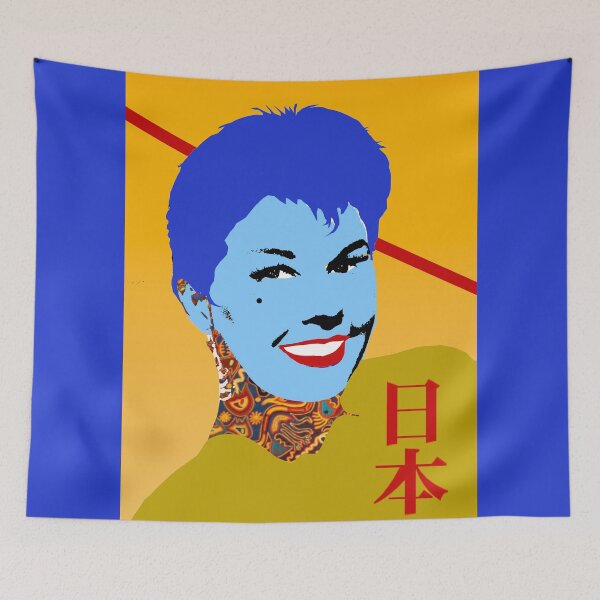 Item preview, Blue and Purple Girl designed and sold by KALEIDOSCOPE UK.