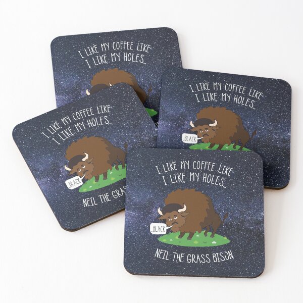 Item preview, Neil deGrasse Tyson - Black Coffee designed and sold by IncognitoMode.