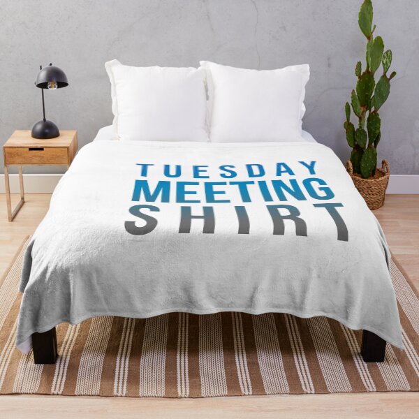 Item preview, Tuesday Meeting Shirt designed and sold by Lady Eva's Shop.