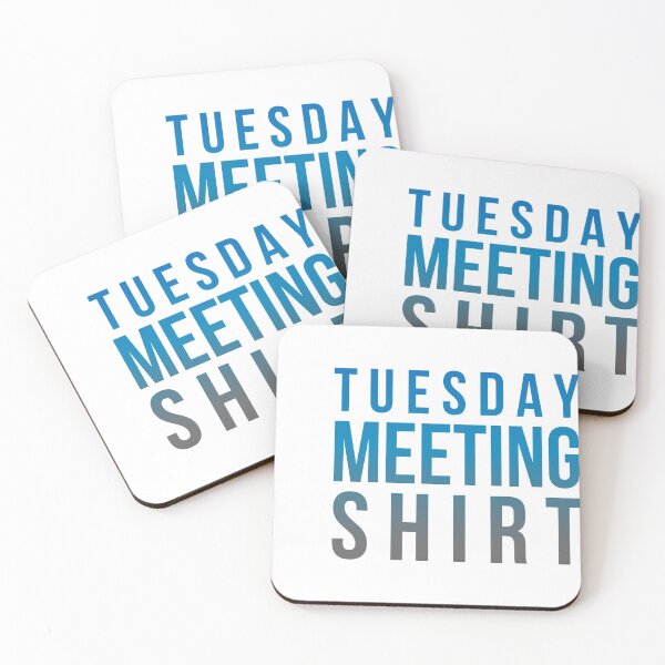 Item preview, Tuesday Meeting Shirt designed and sold by Lady Eva's Shop.