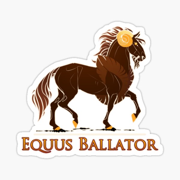 EquusBallator Logo Stickers Sticker