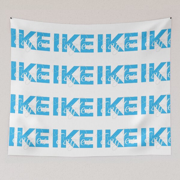 Item preview, IKE EAGLES Eisenhower Eagles Lawton, OK Oklahoma blue and white  designed and sold by hannaHKyong.