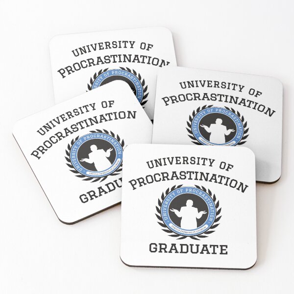 Item preview, Uni of Procrastination - Procrastinators Unite! designed and sold by IncognitoMode.