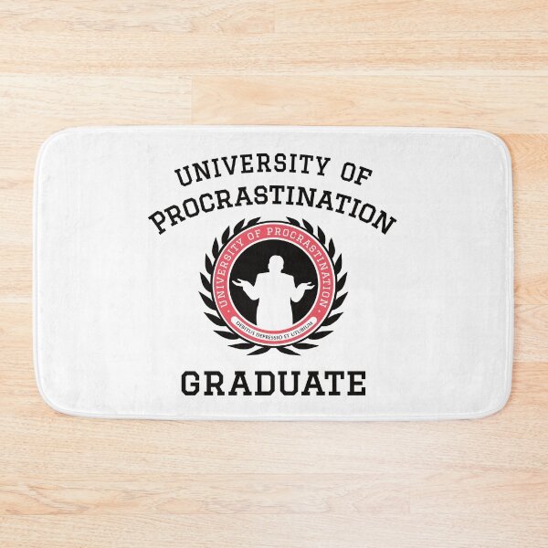 Item preview, Uni of Procrastination - Procrastinators Unite! designed and sold by IncognitoMode.