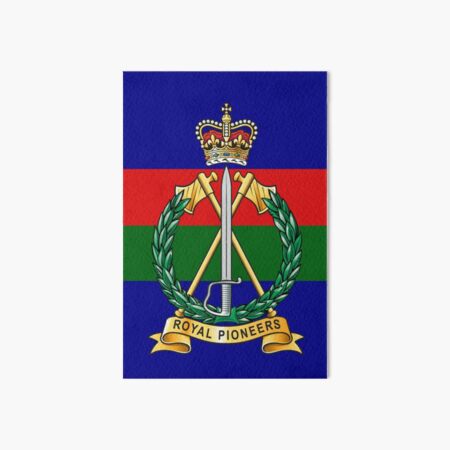 ROYAL PIONEER CORPS Cap Badge Imprimé sur un Beanie Hat/Cap. ROYAL PIONEER CORPS Cap Badge Imprimé sur un Beanie Hat/Cap.