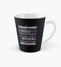 Funny Classic Movie Quote typography from Blazing Saddles by Harvey Korman Tall Mug