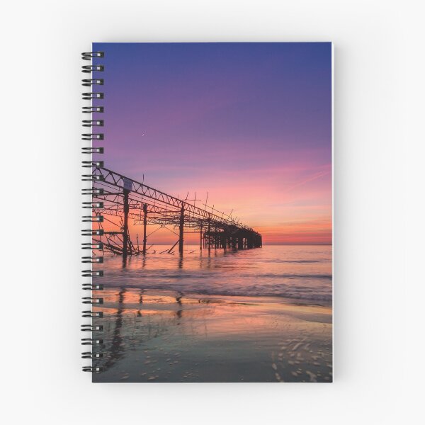 Item preview,  Totland Pier Caught In The Afterglow designed and sold by manateevoyager.