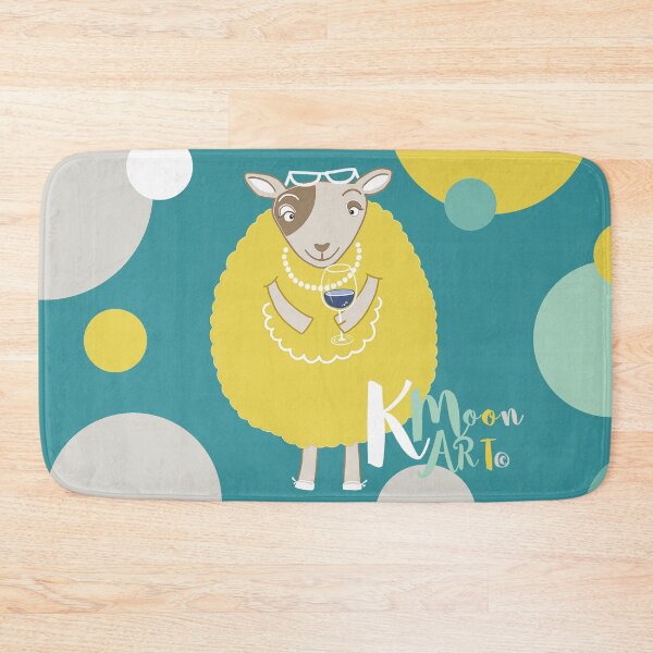 Item preview, Cheers! The Cute Yellow Sheep designed and sold by kmoonart.