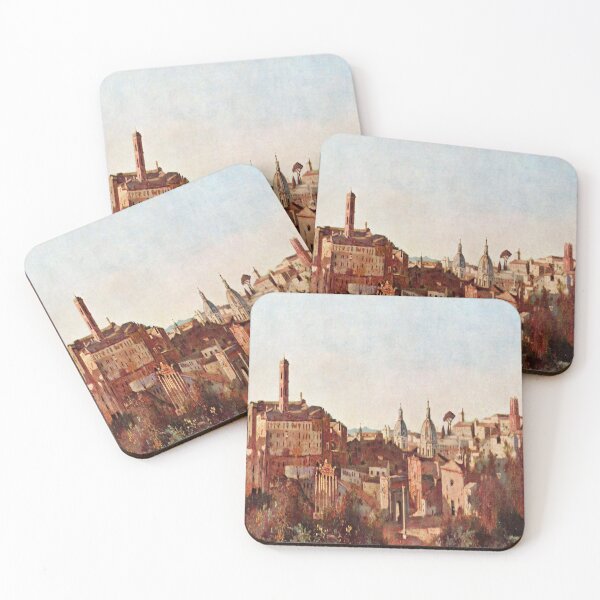 Item preview, The Forum seen from the Farnese Gardens, Rome-Camille Corot designed and sold by LexBauer.