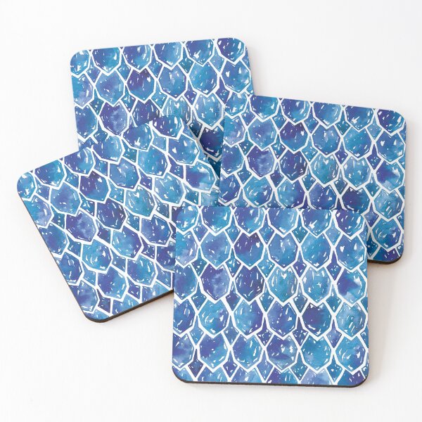 Artikelvorschau, Dragon Scales | Blue entworfen und verkauft von RebeccaFlaherty.
