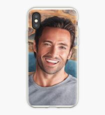 Hugh Jackman Art iPhone Case