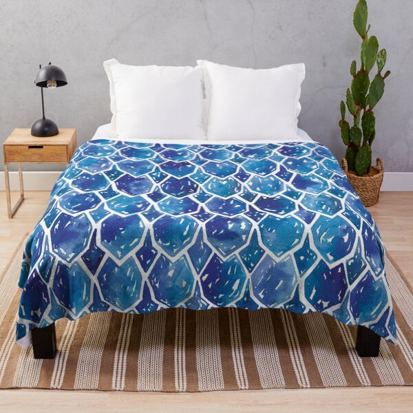Item preview, Dragon Scales | Blue designed and sold by RebeccaFlaherty.