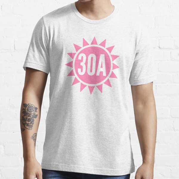 “30A Sun pink” T-shirt by baileybouk | Redbubble | seaside t-shirts