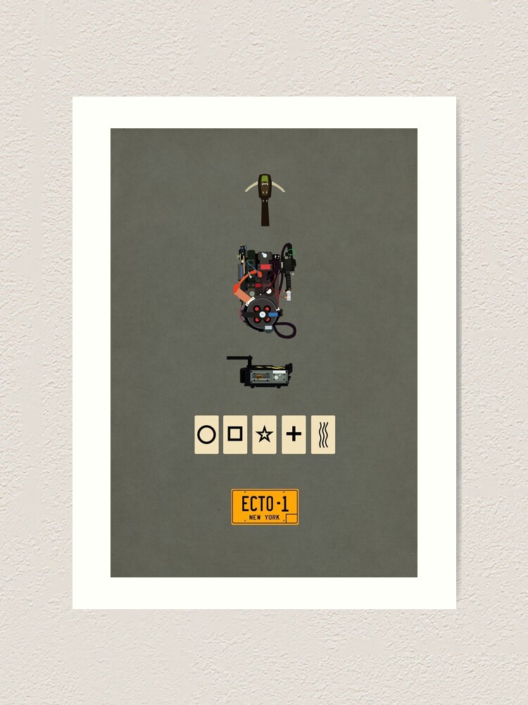 Alternate view of Ghostbusters Art Print
