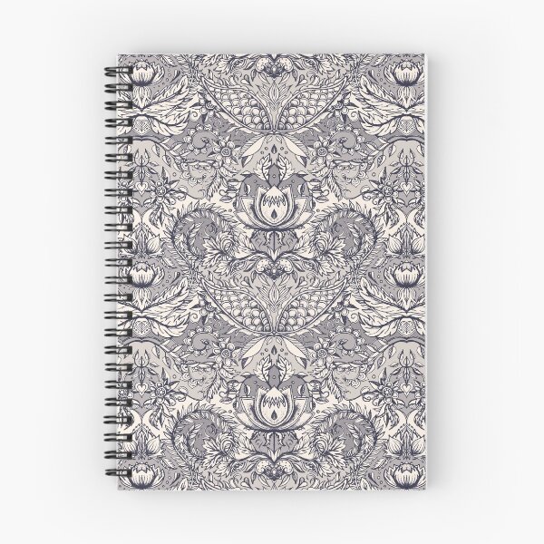 Item preview, Natural Rhythm 2 - a hand drawn pattern in charcoal & cream designed and sold by micklyn.