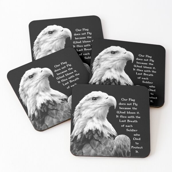 Item preview, Eagle with Patriotic Quote designed and sold by BBrightman.