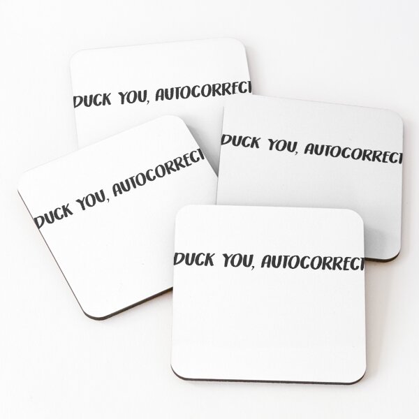 Item preview, Duck you, autocorrect designed and sold by Call Me Creed.