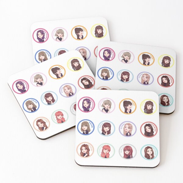 Item preview, IZOne Buenos Aires Chibi Circle Cut designed and sold by kaichi1342.