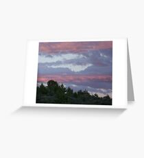 Pastel Clouds Greeting Card