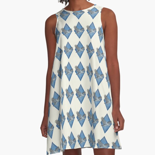 Clever Eagle A-Line Dress