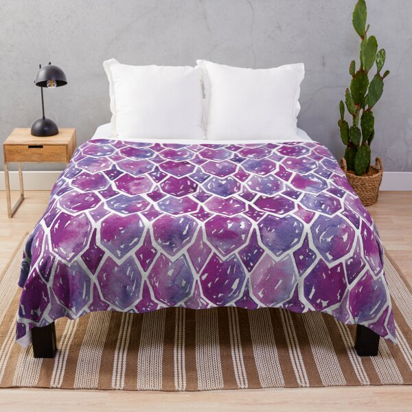 Item preview, Dragon Scales | Purple designed and sold by RebeccaFlaherty.