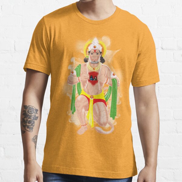 smiling hanuman t shirt