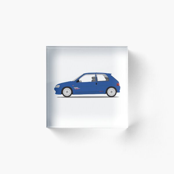 Peugeot 106 Rallye Acrylic Block