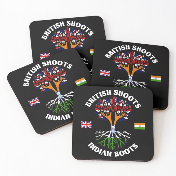 Item preview, British Shoots Indian Roots designed and sold by 4wordsmovement.