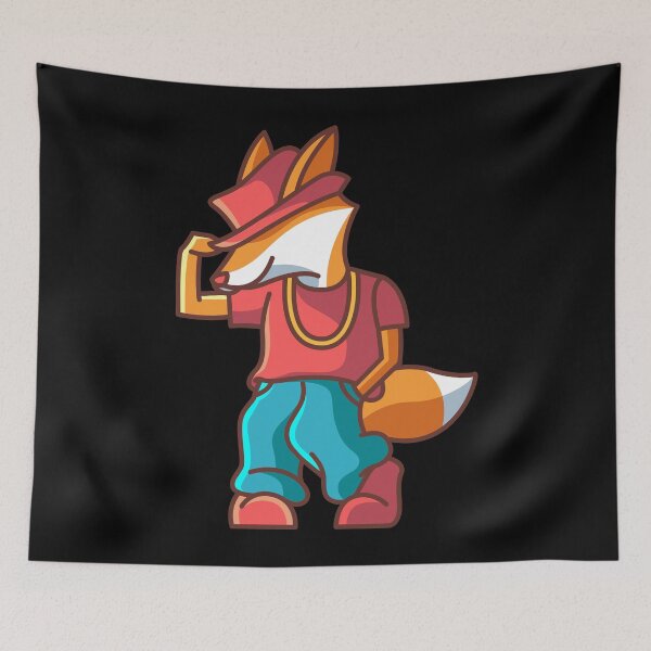 Item preview, Hip Hop Fox designed and sold by tonstan.