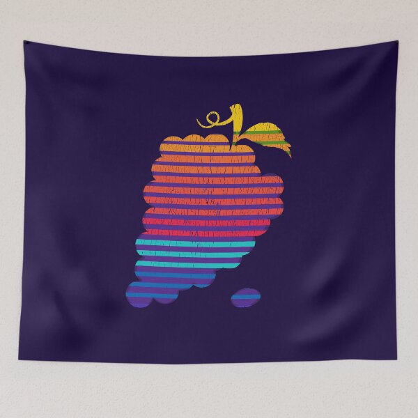 Item preview, Retro Stripped Grapes Grunge designed and sold by Desha001.