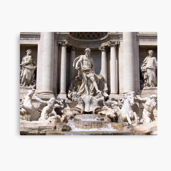 fontana di trevi, Rome Canvas Print