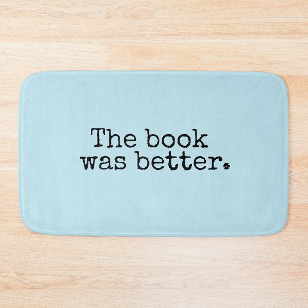 Item preview, The Book Was Better and Period Old Typography Machine Style  designed and sold by alenaz.