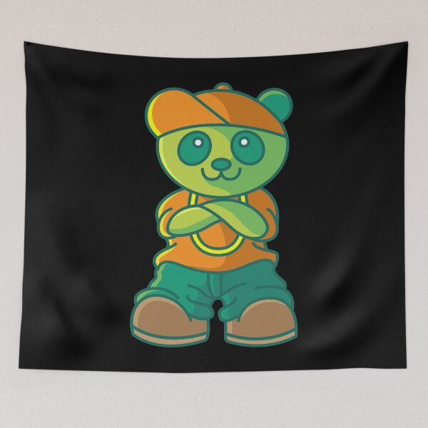 Item preview, Hip Hop Panda designed and sold by tonstan.