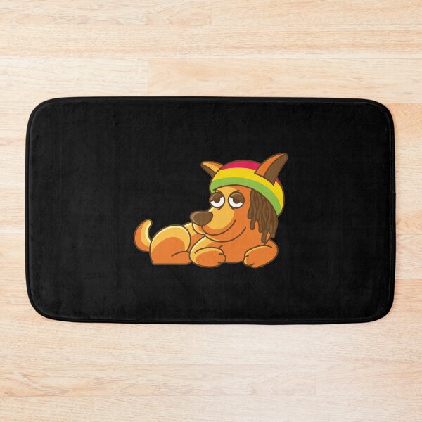 Item preview, Rasta dog with dreadlocks designed and sold by tonstan.