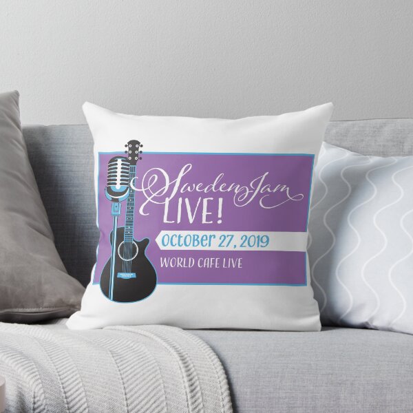 SwedenJam Live 2019! Throw Pillow