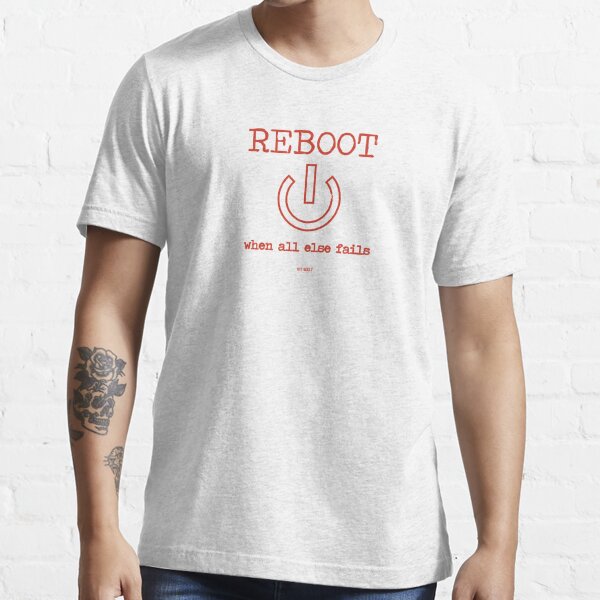 Keep Calm And Reboot T-Shirt - 100% Cotton T-Shirt - Walmart.com