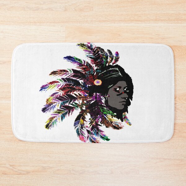 Item preview, APACHE GIRL TRIBAL FEATHERS designed and sold by johnnyssandart.