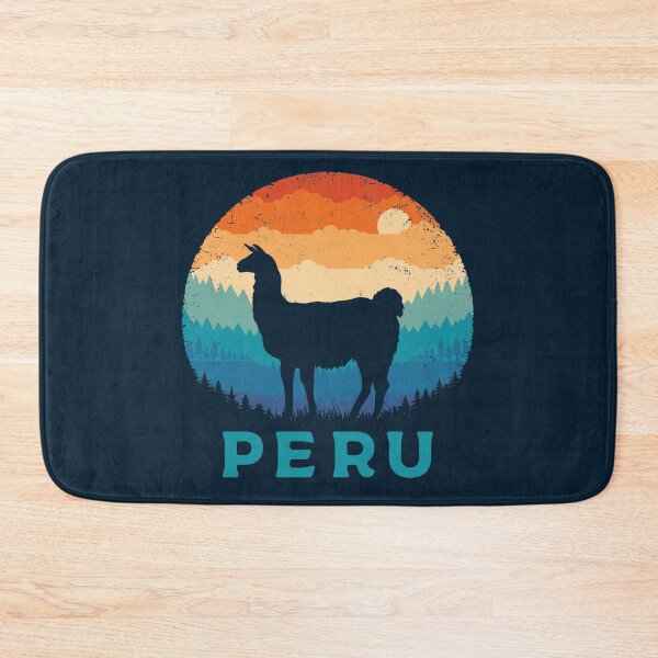 Item preview, Retro Llama - Peru designed and sold by TigerTom Design.