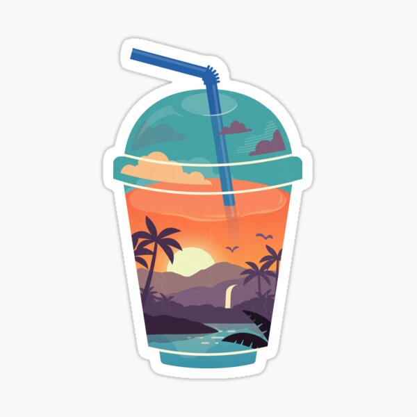 Smooth Tropics Sticker
