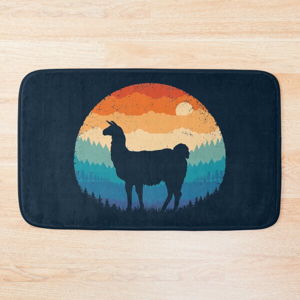 Item preview, Retro Alpaca designed and sold by TigerTom Design.